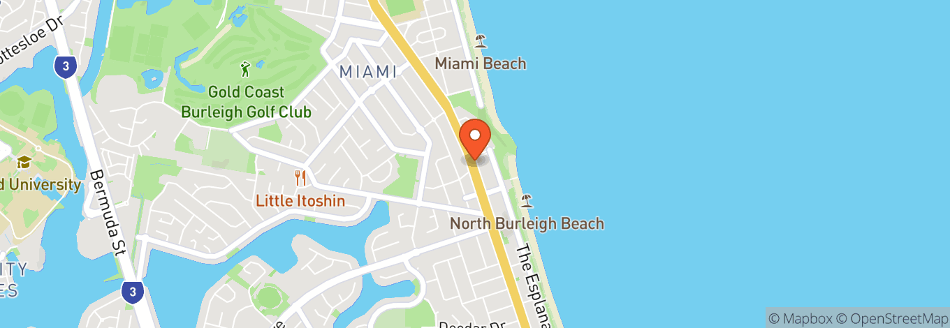 Map of Miami Tavern