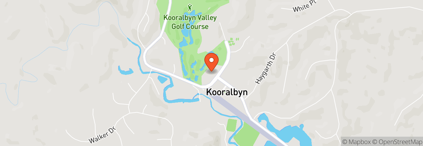 Map of The Kooralbyn Valley