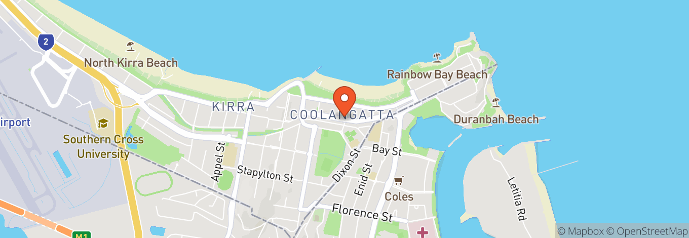Map of Coolangatta Hotel - Public Bar