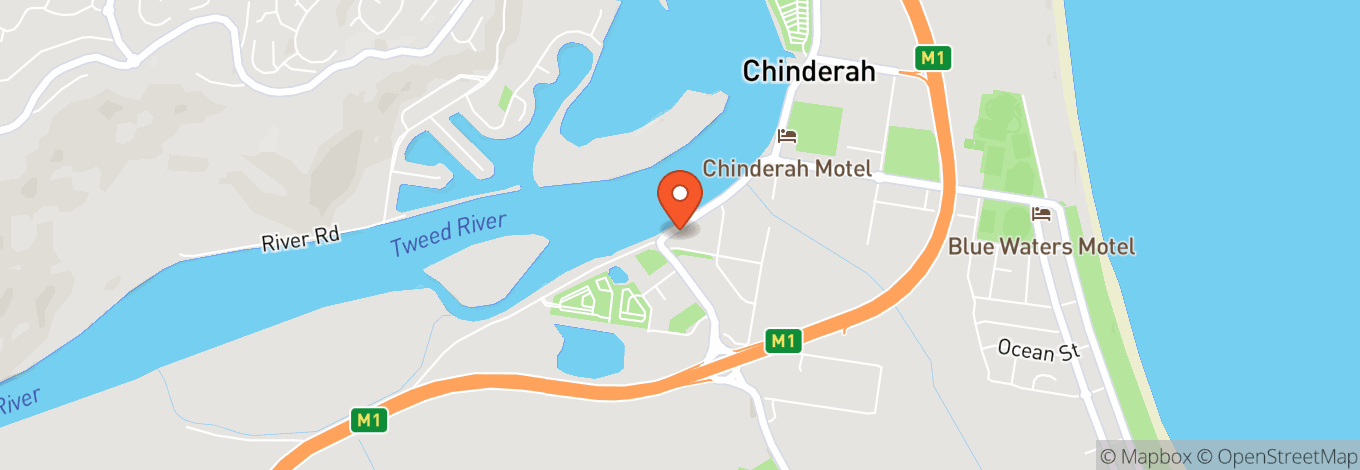Map of Chinderah Tavern