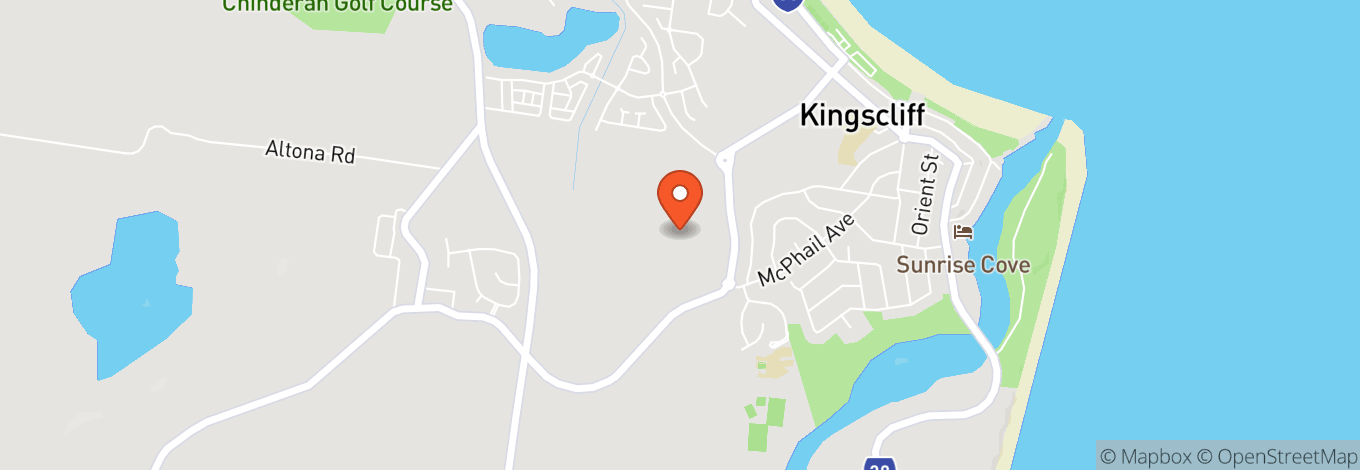 Map of Kingscliff Beach Hotel