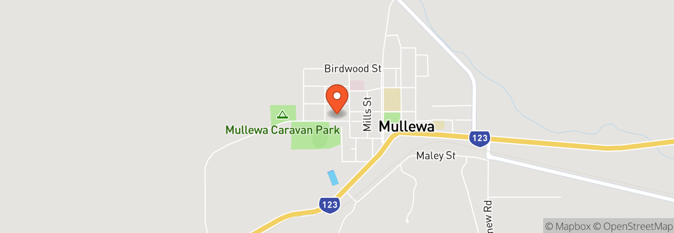 Map of Mullewa Recreation Centre