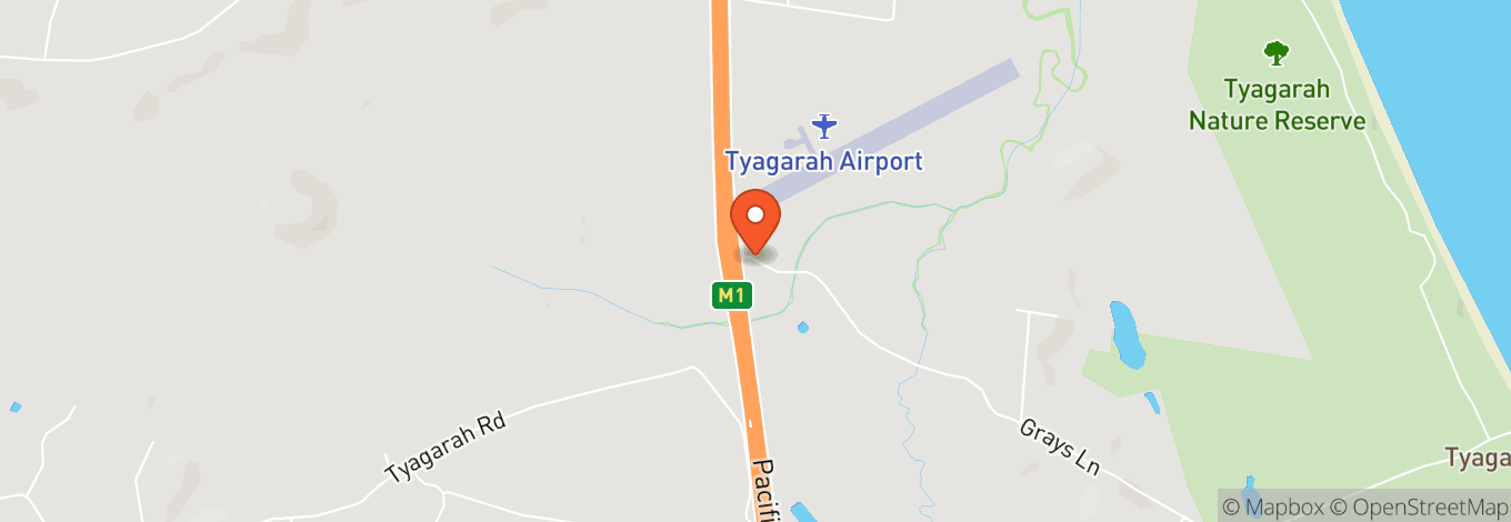 Map of The Green Room Byron