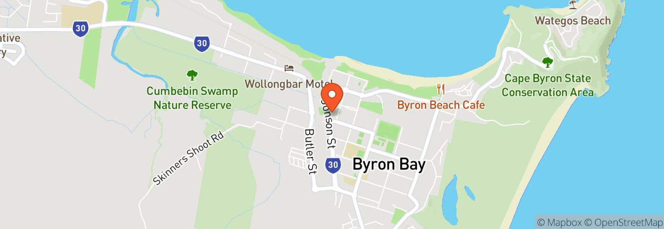 Map of Byron Community Centre
