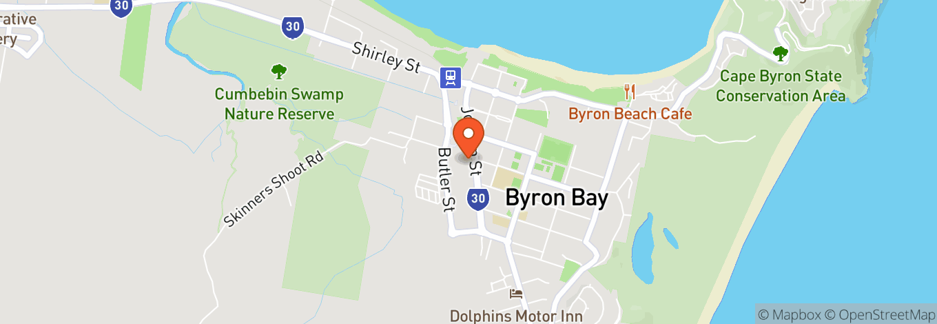 Map of Otherworld Byron Bay