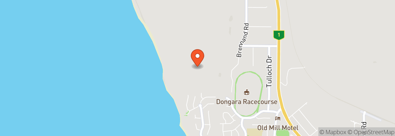 Map of Dongara Irwin Race Club