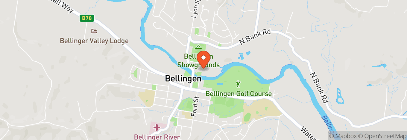 Map of The Bellingen Brewery & Co.