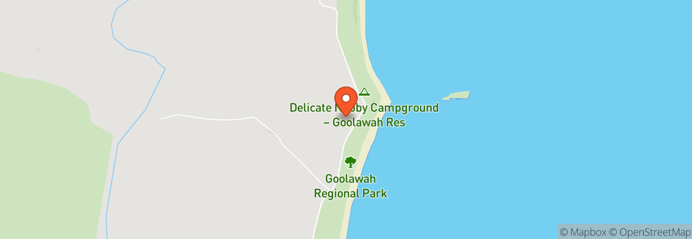 Map of Waves Campground