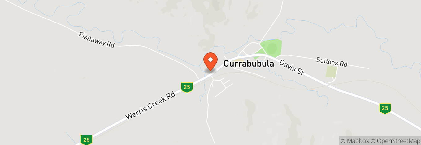 Map of Currabubula Pub