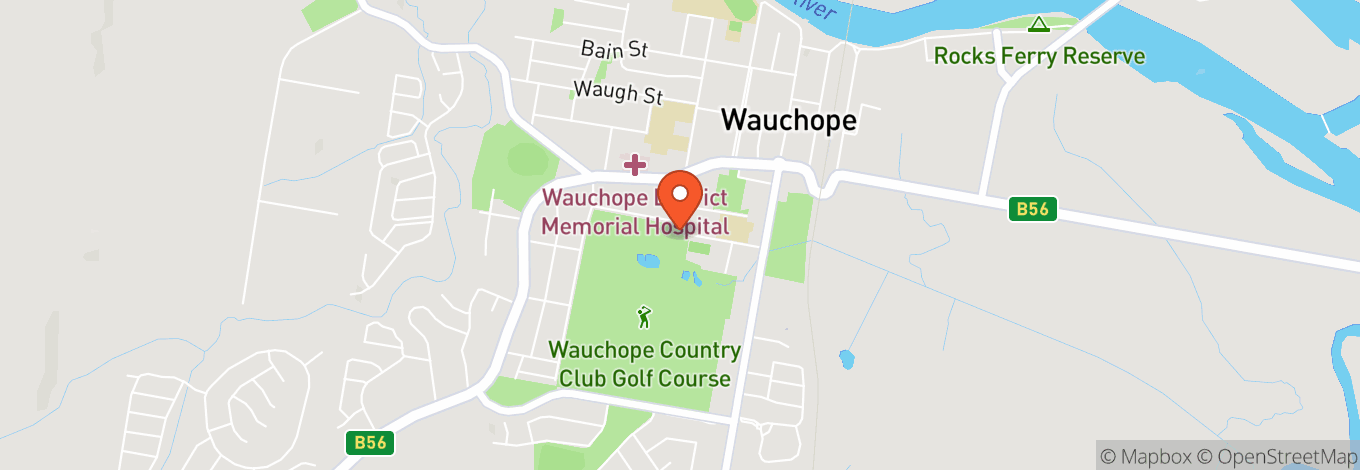 Map of Wauchope RSL Club