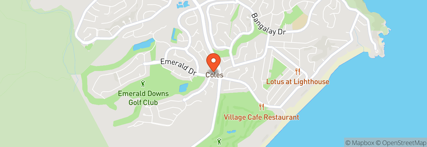 Map of Tacking Point Tavern, Port Macquarie