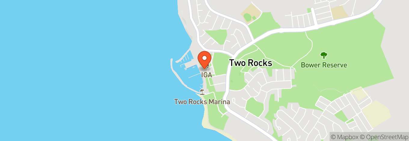 Map of Tavern At The Rocks