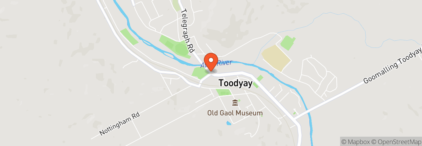 Map of Tba - Toodyay