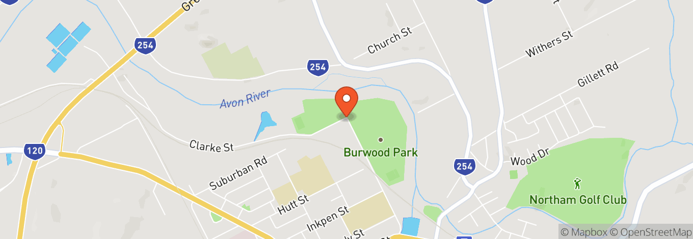 Map of Burwood Park