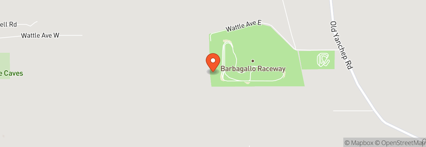 Map of Wanneroo Raceway