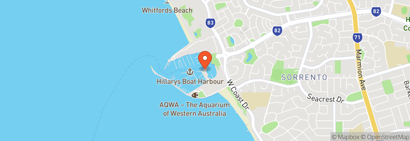Map of The Breakwater