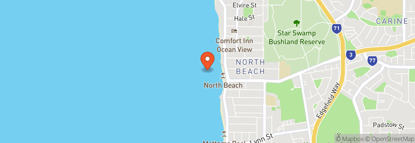 Map of Tom's Italian