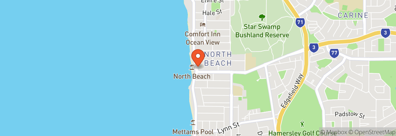 Map of Froth Craft Beach