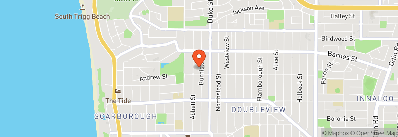 Map of Scarborough Beach Amphitheatre