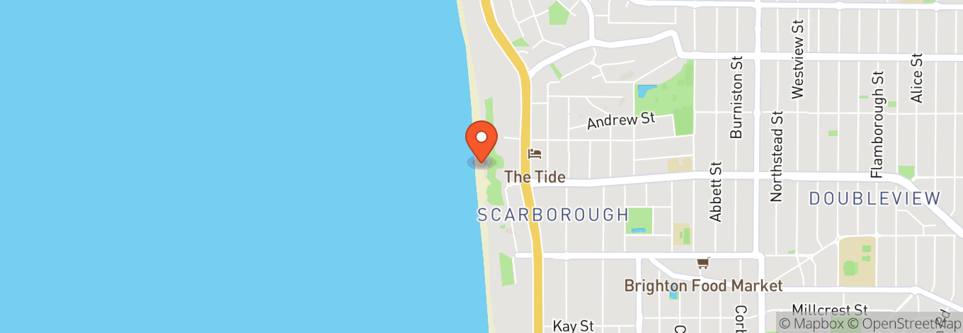 Map of Scarborough Amphitheatre