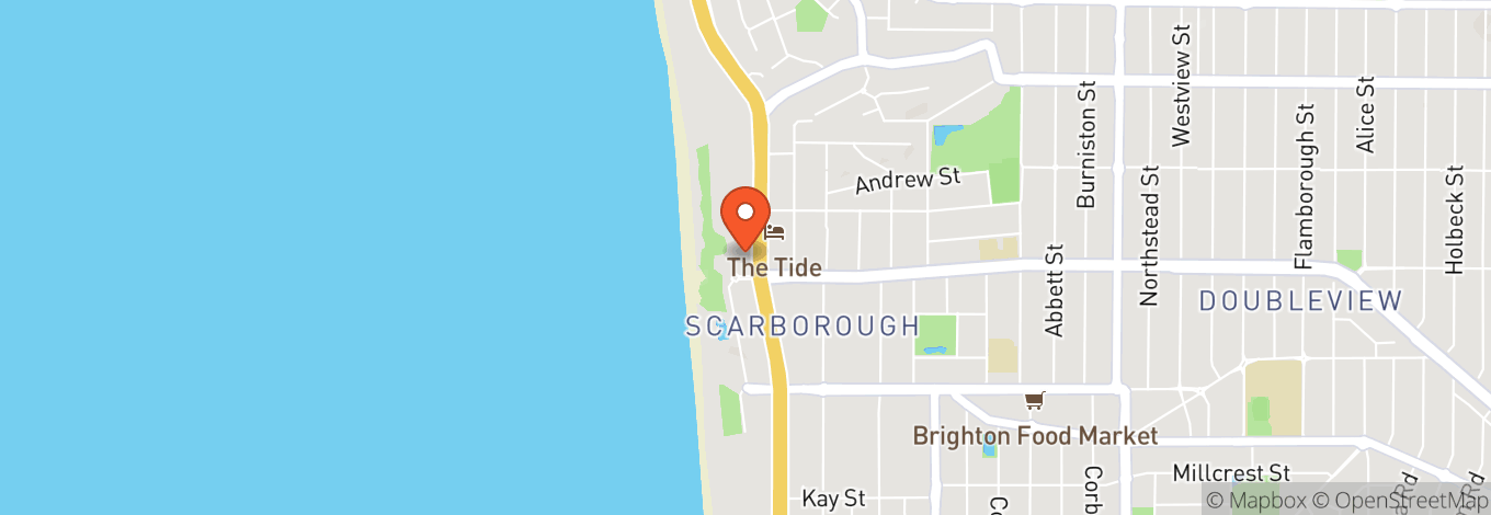 Map of Rendezvous Hotel Perth Scarborough