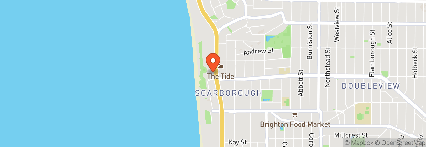 Map of The Lookout Bar