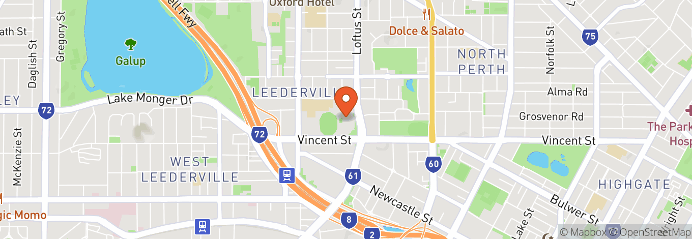 Map of Loftus Recreation Centre