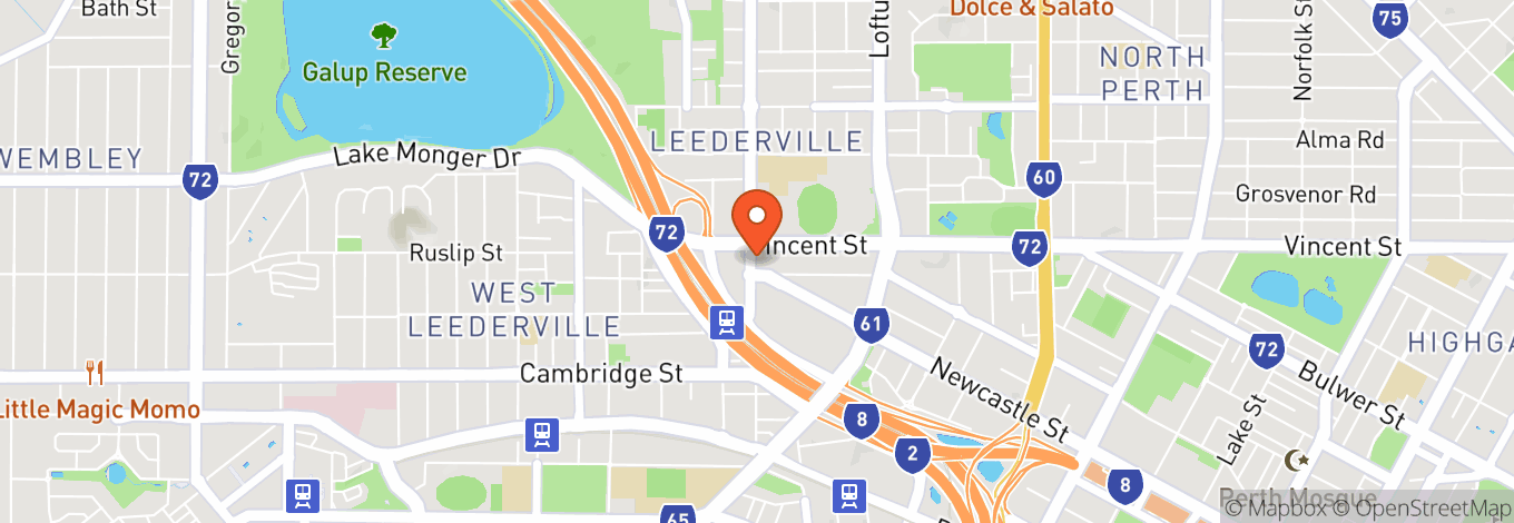 Map of The Leederville Hotel