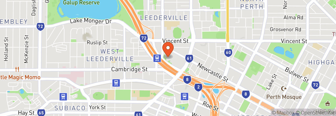 Map of The Y Hq