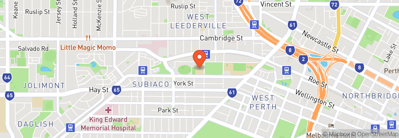 Map of Bob Hawke College