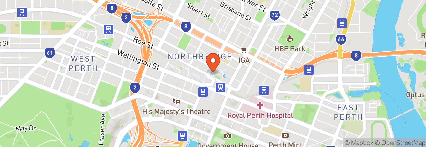 Map of State Theatre Centre
