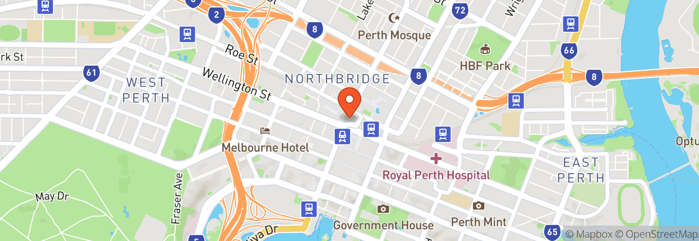 Map of The Laugh Resort Comedy Club  The Shoe Bar & Cafe
