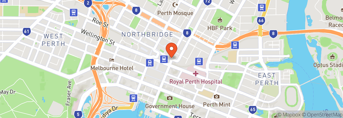 Map of Secret Warehouse Cbd Location