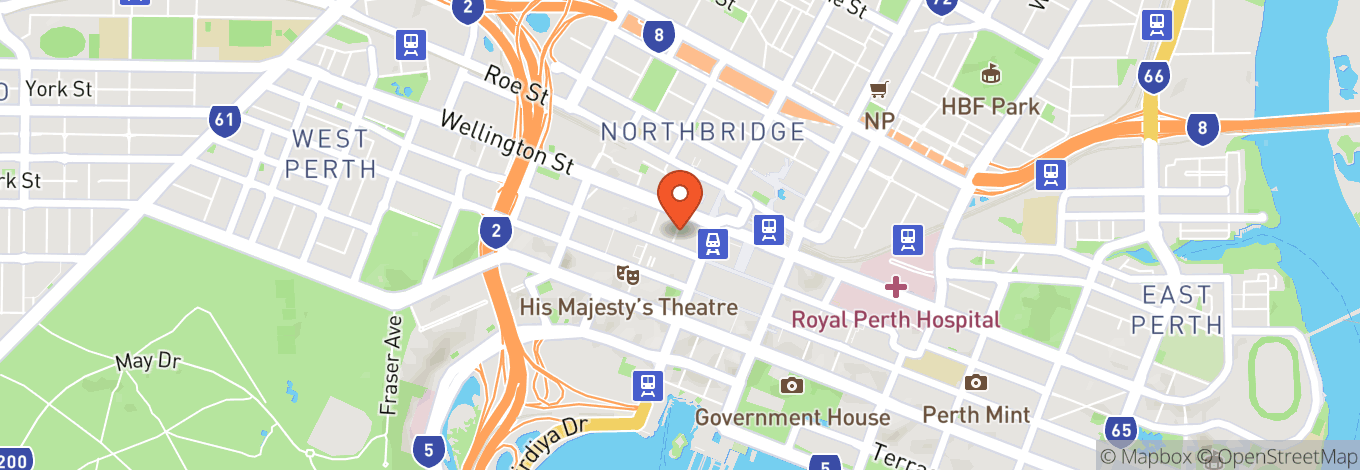 Map of Spring On Queen