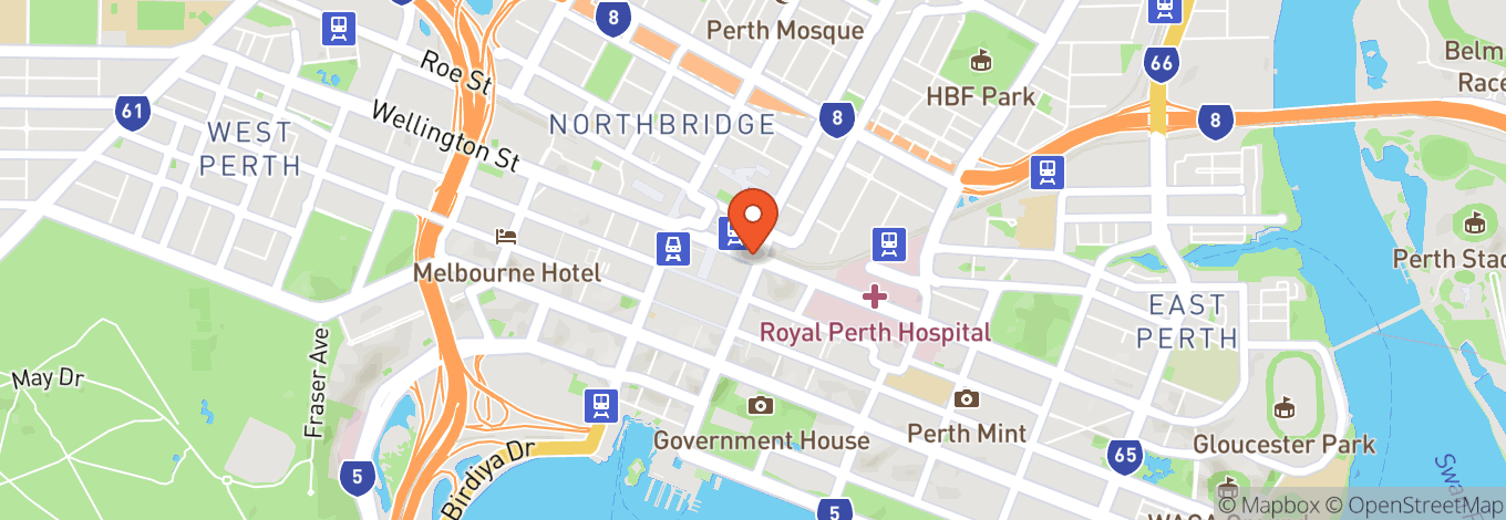 Map of 401 Wellington St