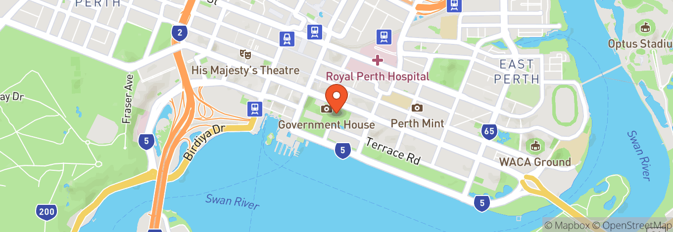 Map of Government House