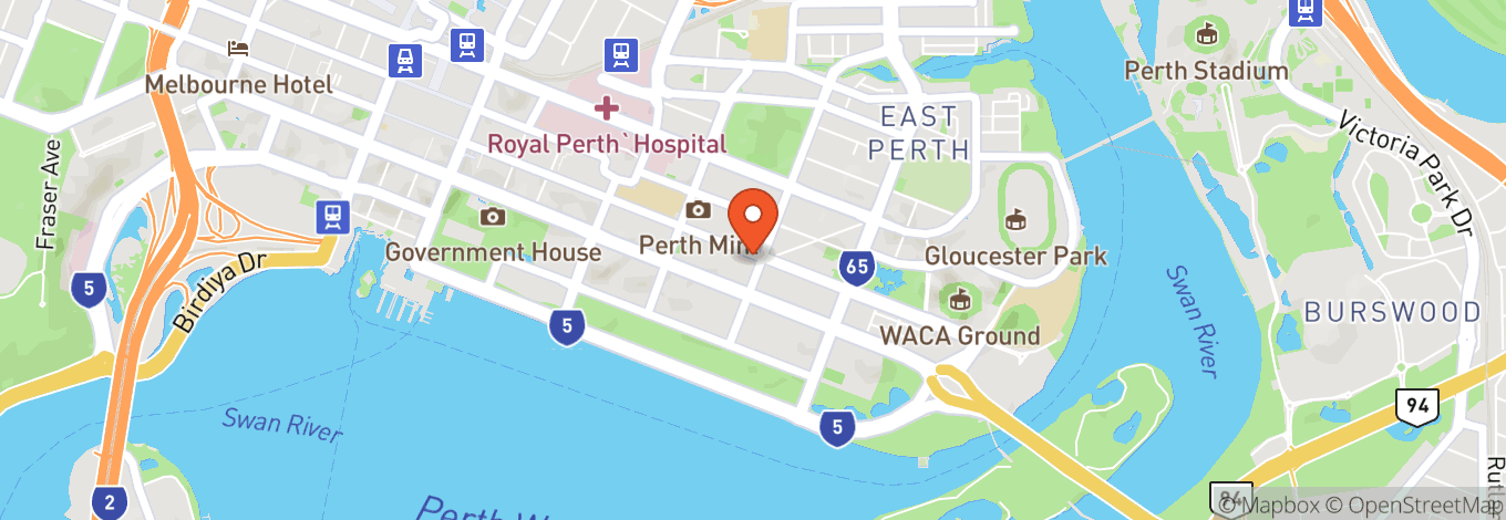 Map of 237 Hay St