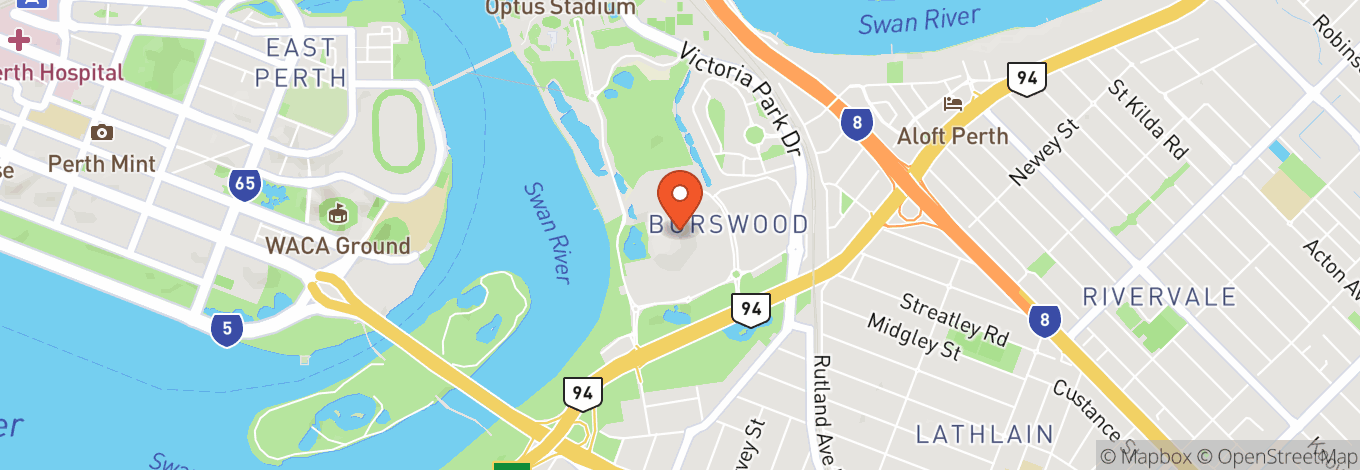 Map of Crown Ballroom