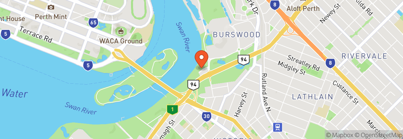 Map of Telethon Community Cinemas Burswood