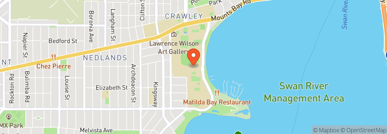 Map of Bayside Kitchen