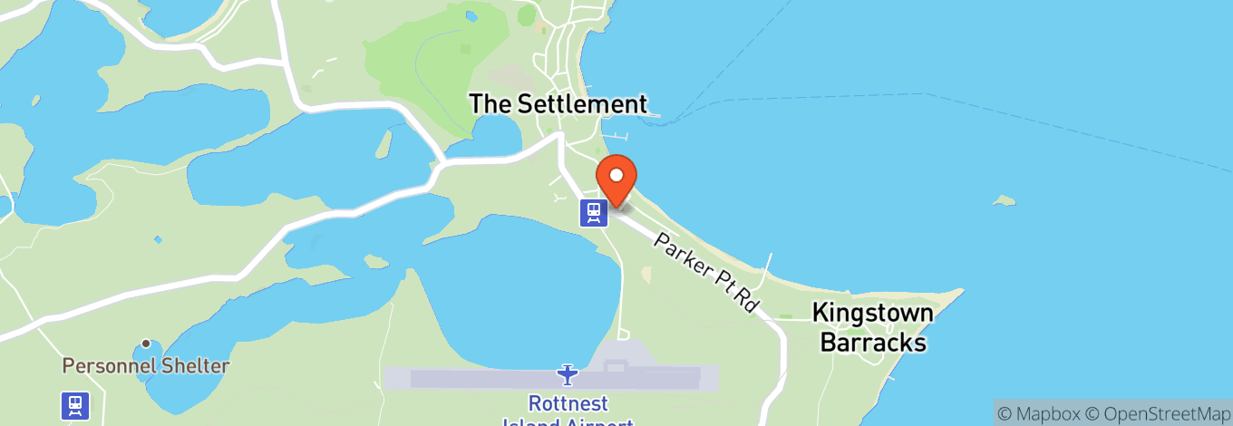 Map of Samphire Rottnest