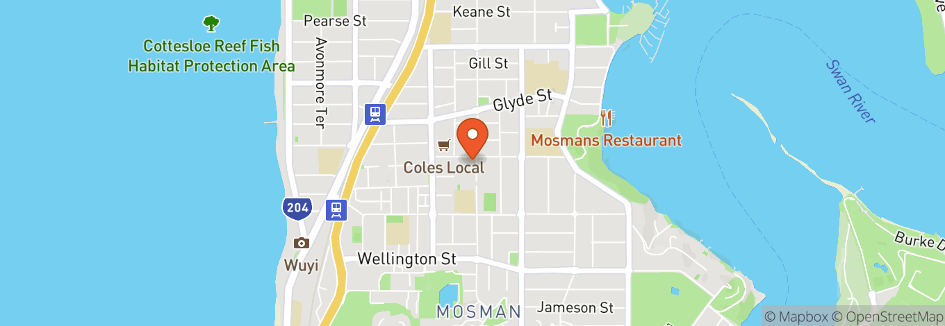 Map of Camelot Arts Club