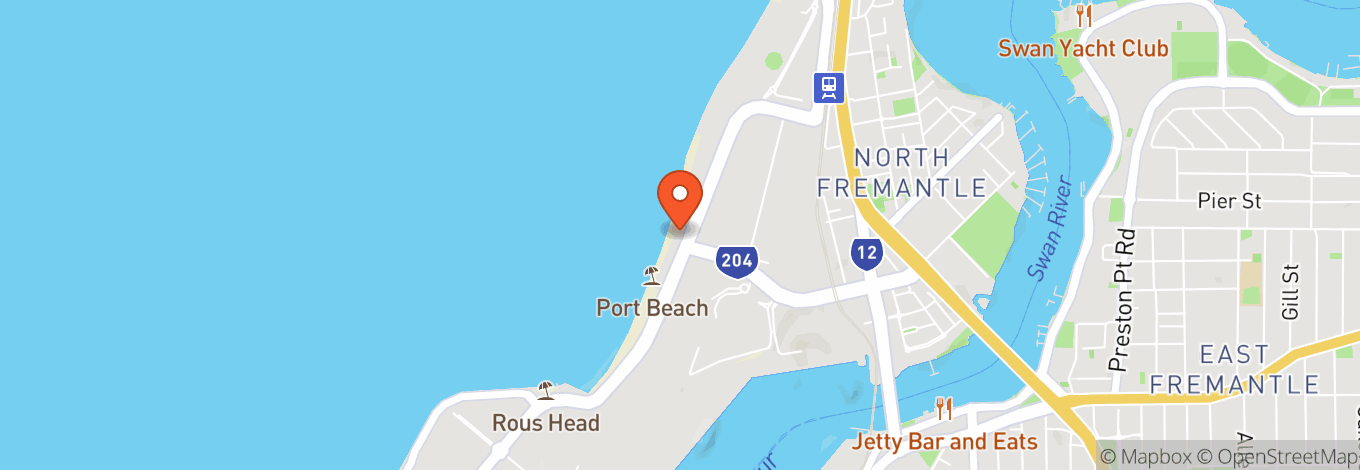 Map of Coast Port Beach
