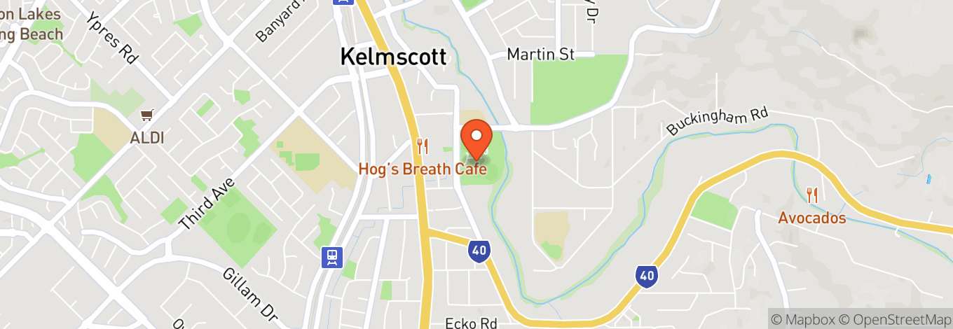 Map of Kemscott Hall