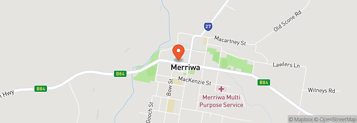 Map of Merriwa Rsl