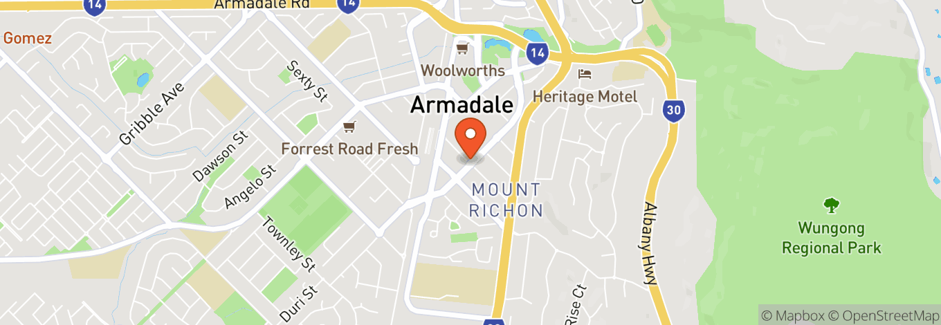 Map of Armadale District Hall