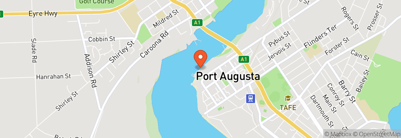 Map of The Flinders Hotel Motel - Port Augusta