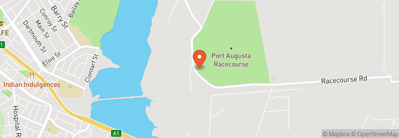 Map of Port Augusta Racing Club