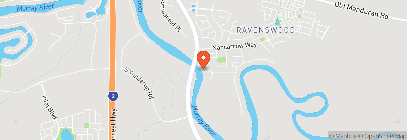 Map of Ravenswood Hotel