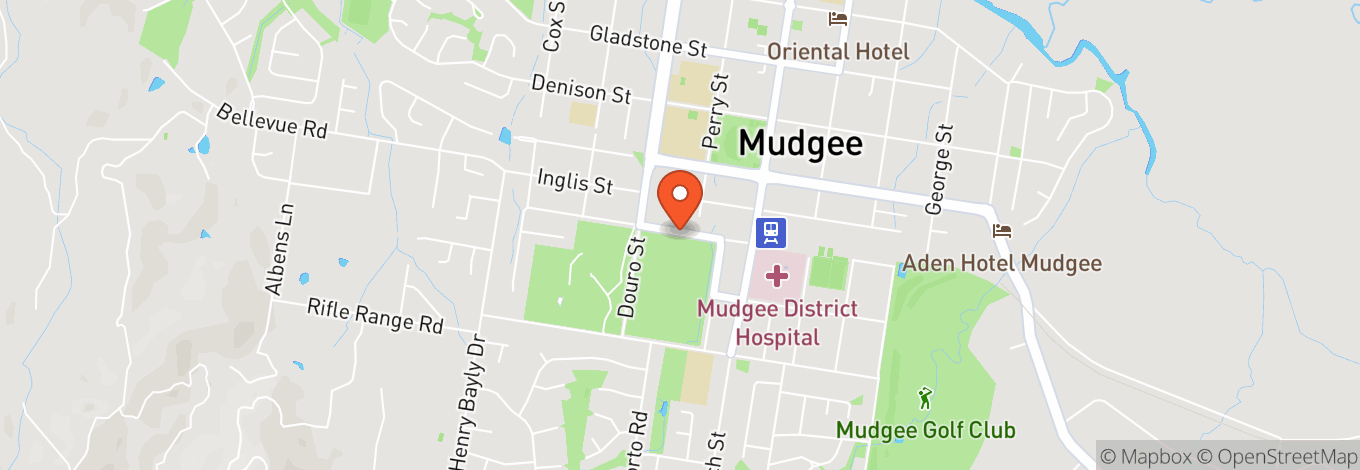 Map of Mudgee Showground
